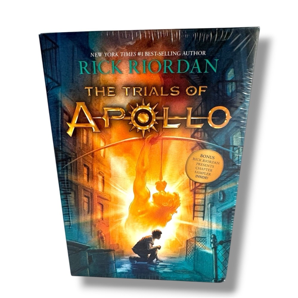 Rick Riordan Trials of Apollo 3 Book Box Set Paperback Sealed Disney Hyperion